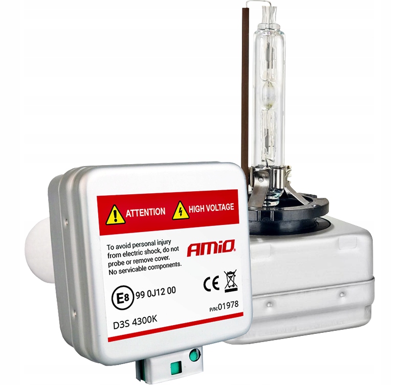 KOMPLET ŻARNIKÓW XENON AMIO PREMIUM D3S 4300K