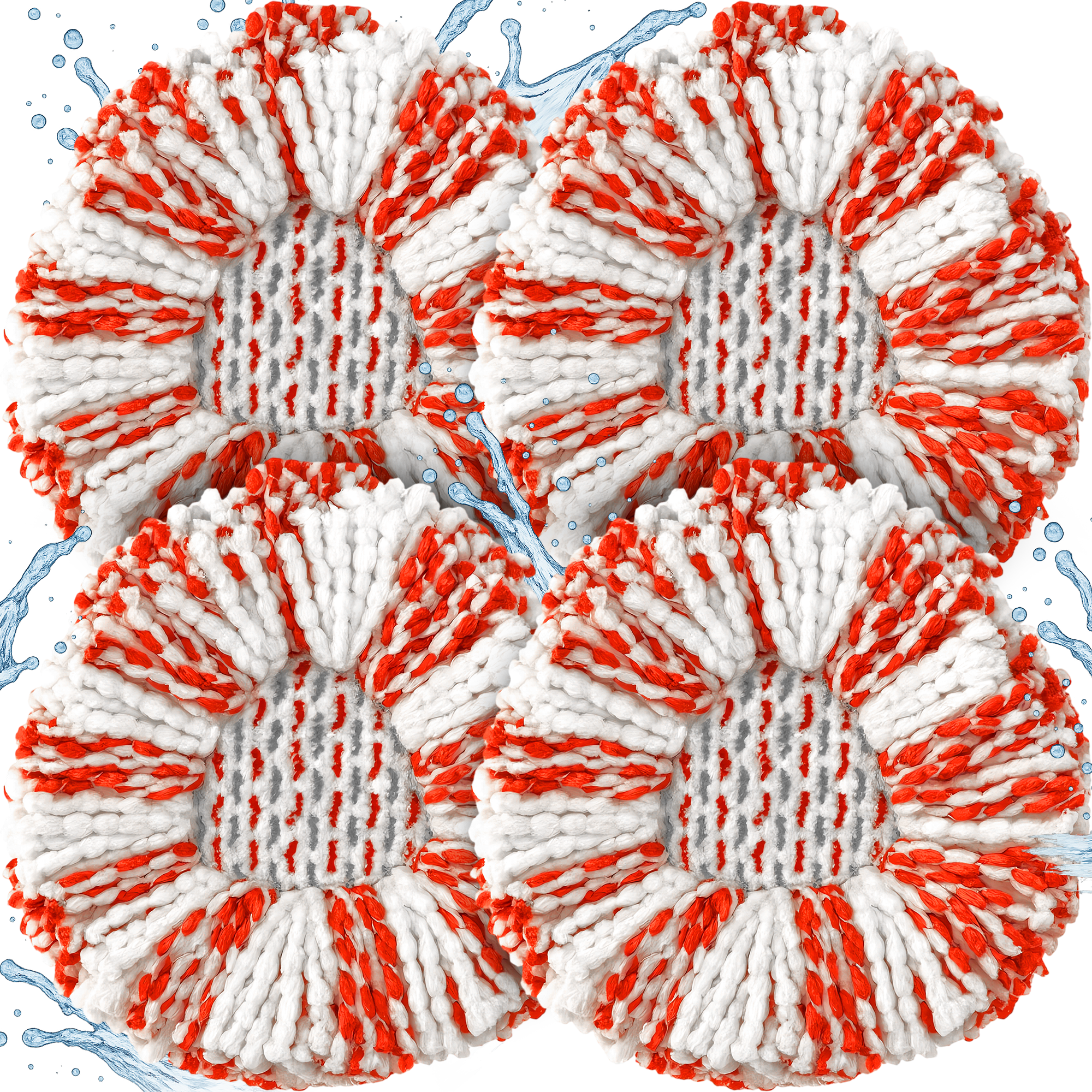 4X WKŁAD DO MOPA OBROTOWEGO VILEDA TURBO KOŃCÓWKI WKŁADY CHŁONNE ZAPAS