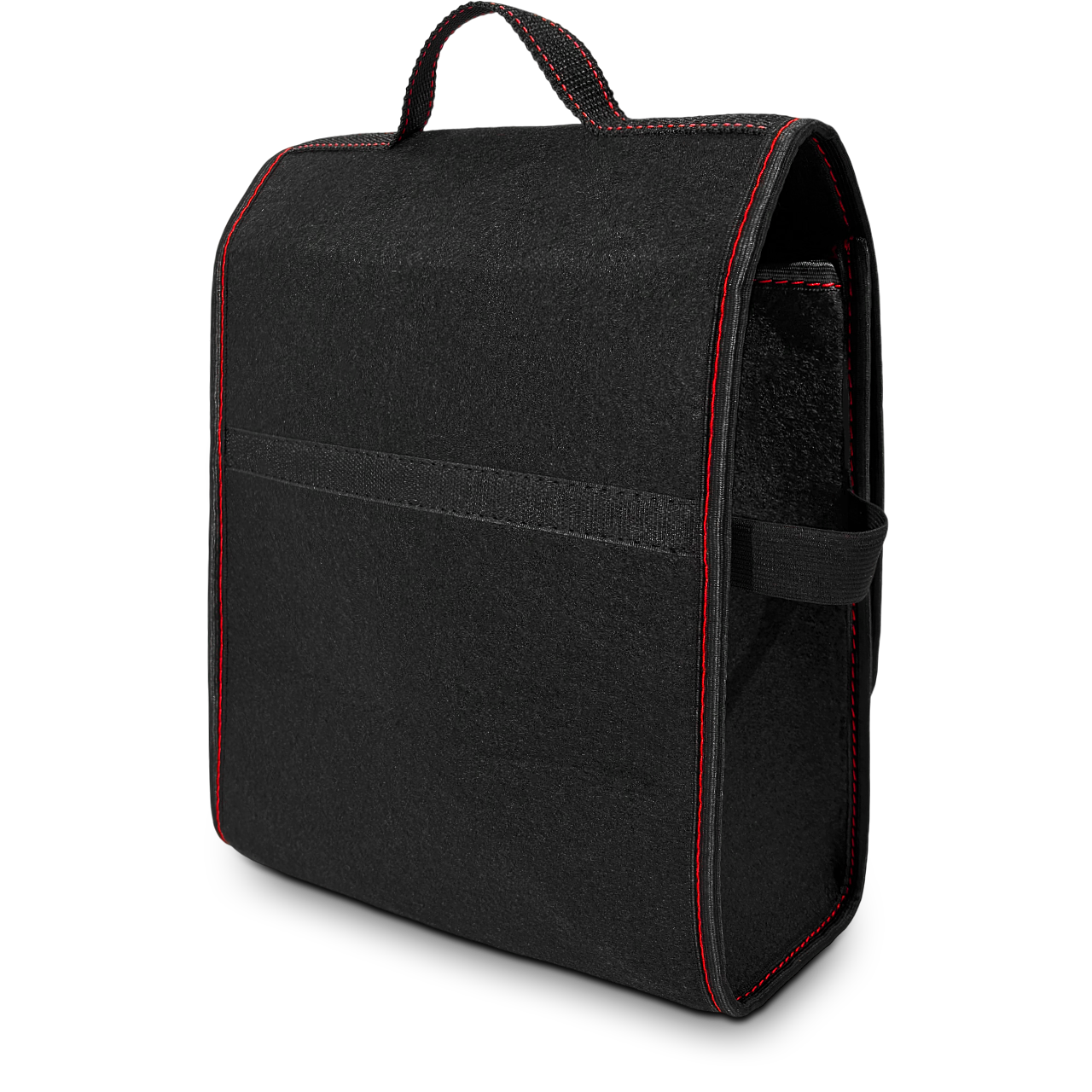 2X TORBA DO BAGAŻNIKA SAMOCHODU KUFER ORGANIZER ETUI RZEPY UCHWYTY FILC