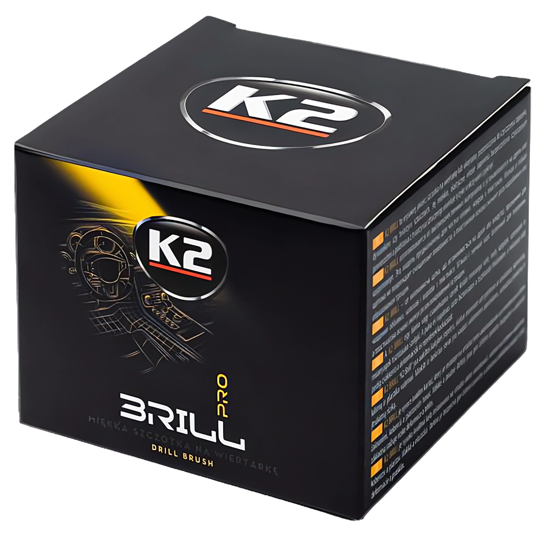 K2 Brill Szczotka Na Wkrętarkę Do Czyszczenia Auta Wnętrza Detailingu