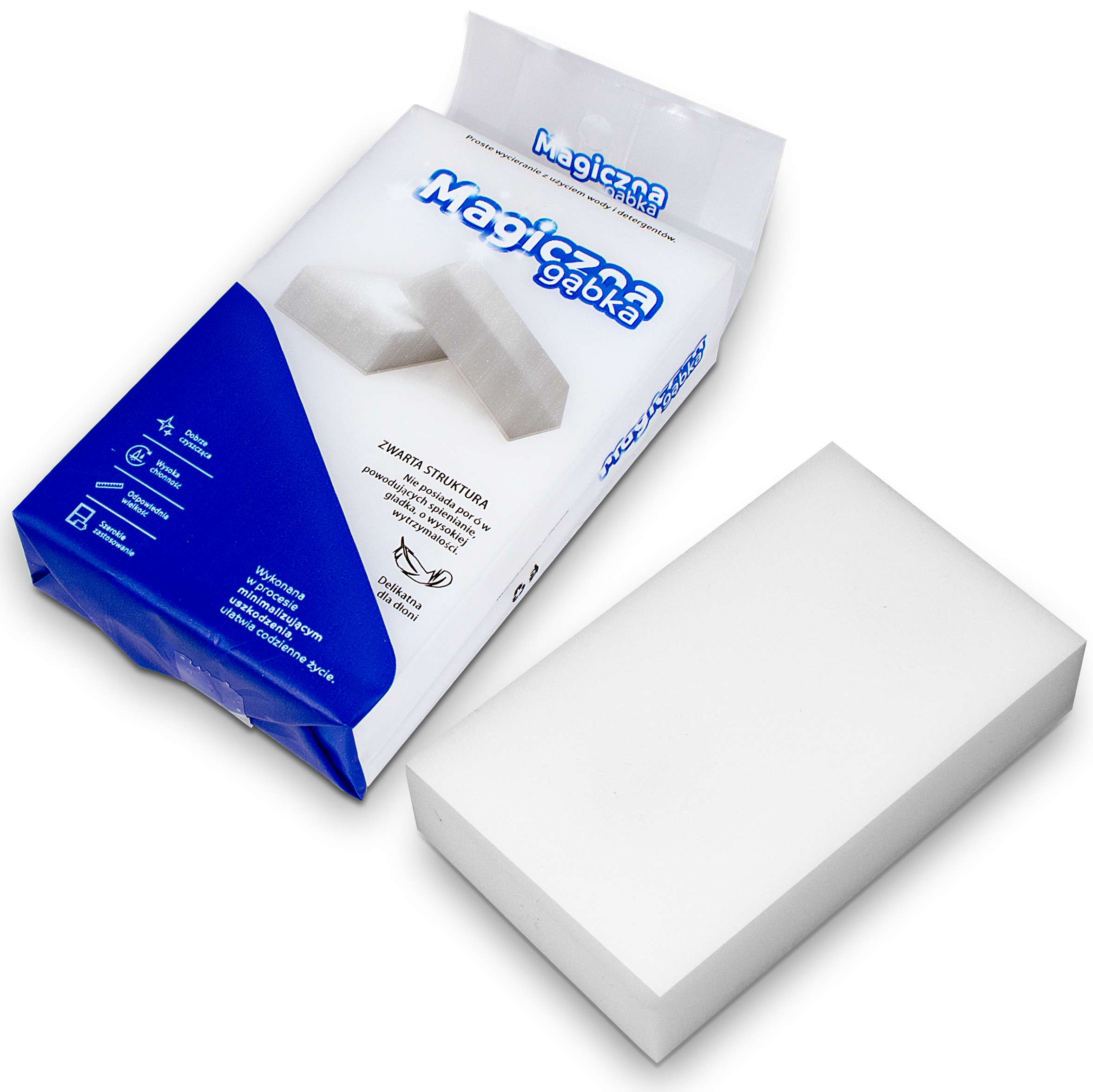 NANOCLEAN DO ODGRZYBIANIA KLIMATYZACJI BIOBÓJCZY MAGICZNA GĄBKA MIKROFIBRA