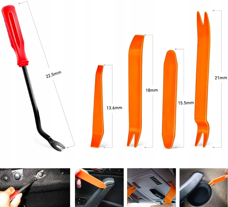 ZESTAW SPINKI KOŁKI SAMOCHODOWE 620 SZT + ŚCIĄGACZ