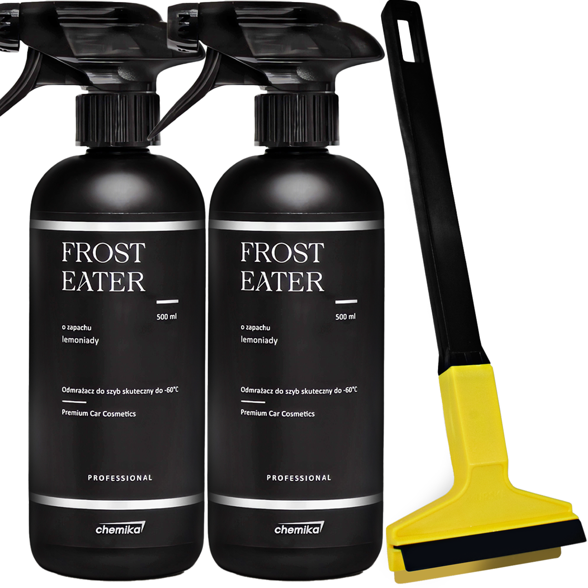 SKROBACZKA MURSKA 580L + 2X CHEMIKA ODMRAŻACZ DO SZYB LODU SZRONU -60°C