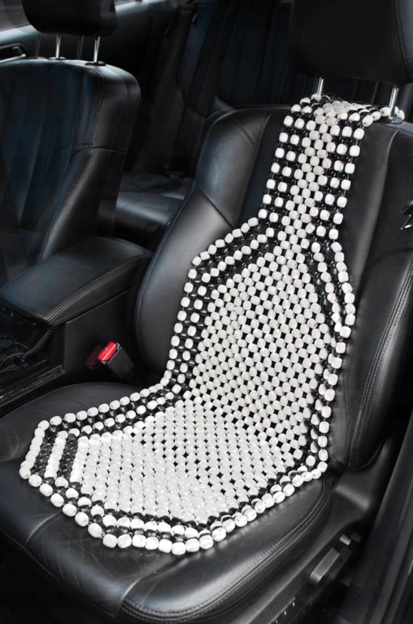 MATA NA SIEDZENIE KORALIK BIAŁA