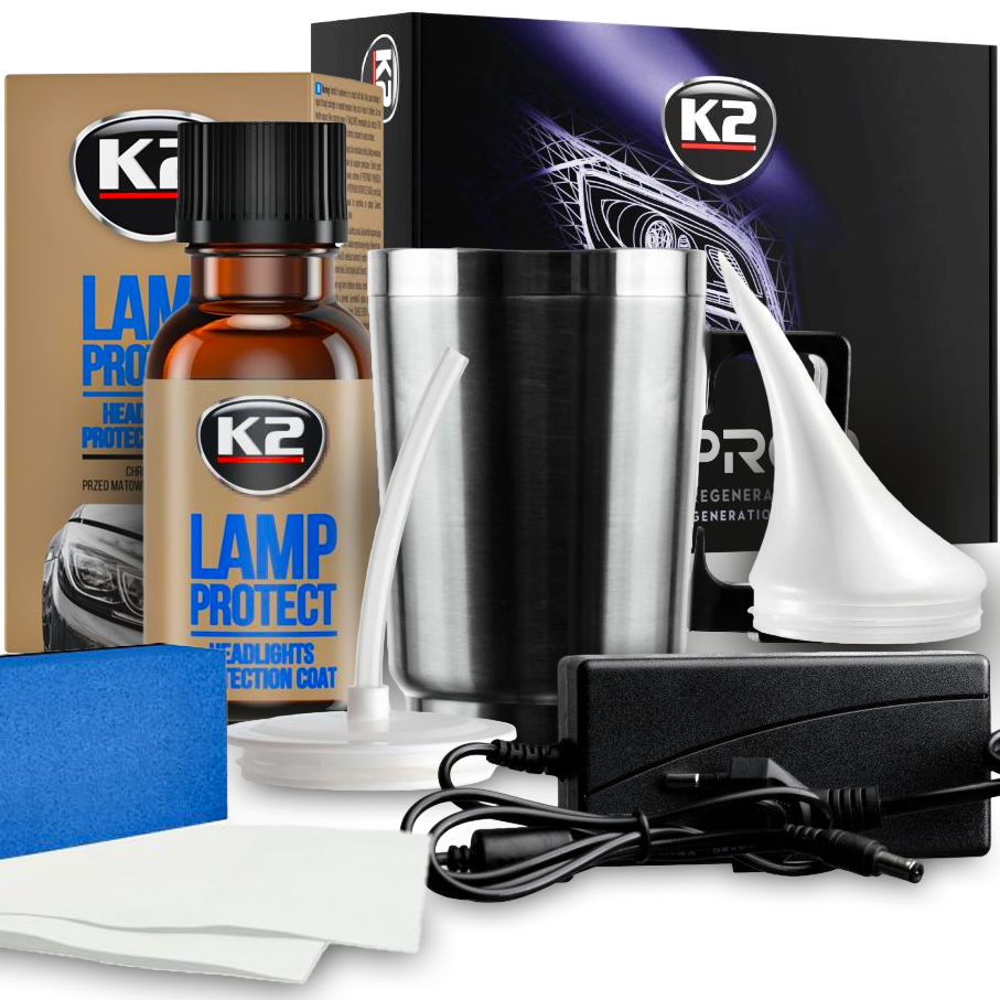 K2 VAPRON CZAJNICZEK DO REGENERACJI LAMP POLEROWANIA LAMP PROTECT POWŁOKA