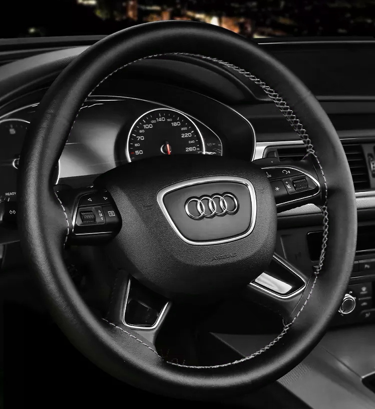 POKROWIEC NA KIEROWNICE NAKŁADKA SKÓRA DO OBSZYCIA