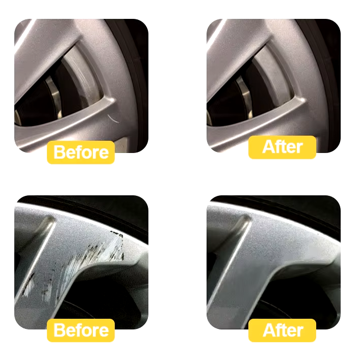 Zestaw Naprawczy Do Felg Aluminiowych Naprawa Ubytków Rys Uszkodzeń 12el.