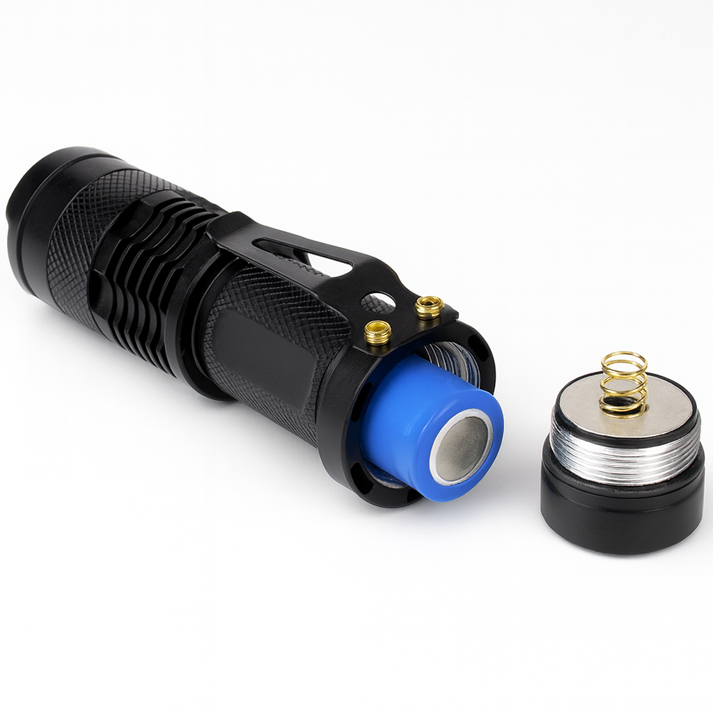 LATARKA UV TAKTYCZNA ZOOM DO BURSZTYNÓW BAKNOTÓW TESTER IPX4 PRZENOŚNA