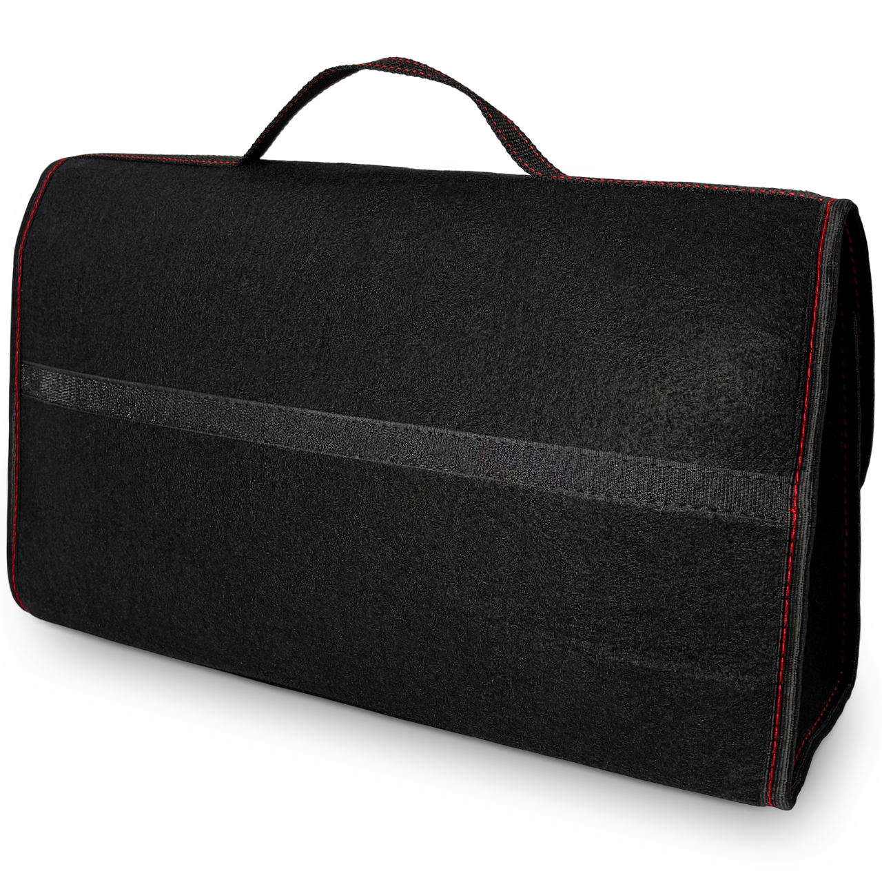 2X TORBA DO BAGAŻNIKA SAMOCHODU KUFER ORGANIZER ETUI RZEPY UCHWYTY FILC