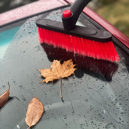 Szczotka Skrobaczka Teleskopowa Do Szyb Lodu Szronu Odśnieżania 95cm Długa