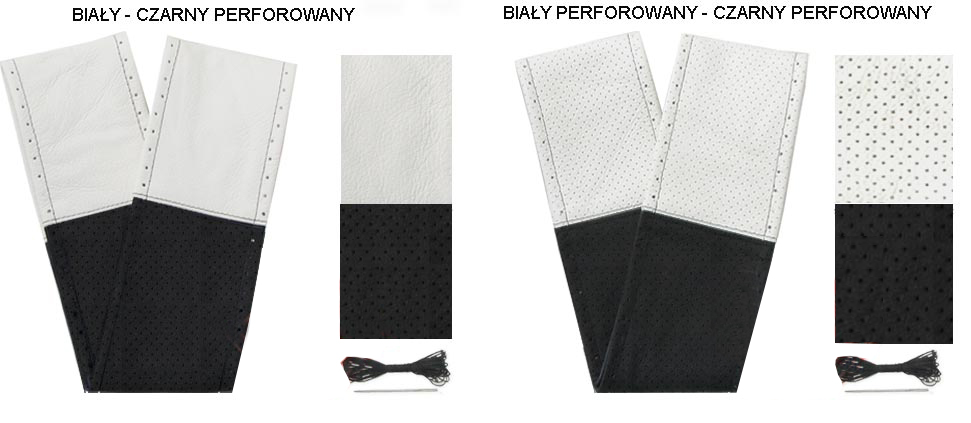 POKROWIEC NA KIEROWNICE ZE SKÓRY BUS VAN SUV TIR