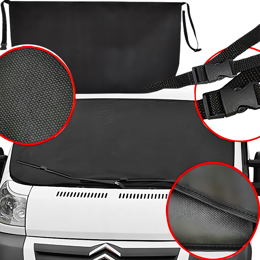 MATA NA SZYBĘ BUS SZCZOTKO SKROBACZKA 65CM ODMRAŻACZ DO SZYB LODU -60°C