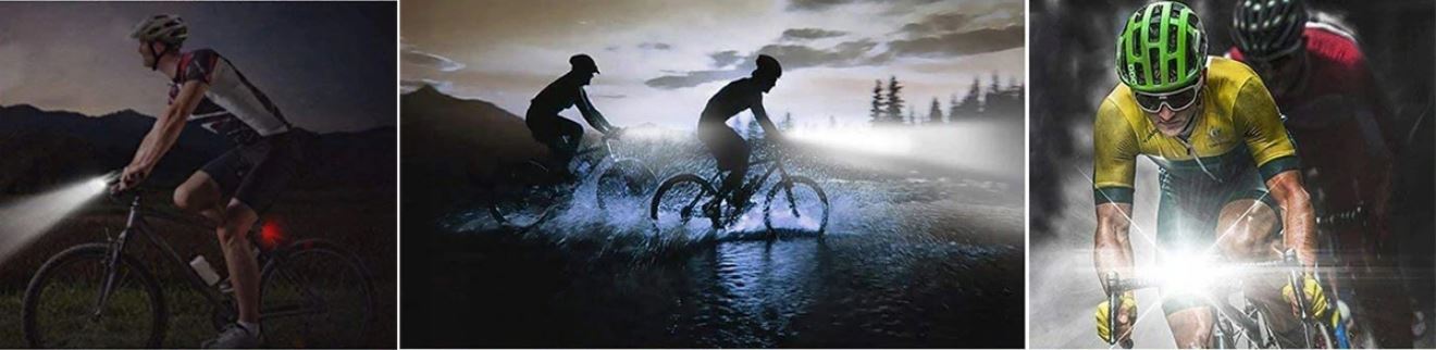 Lampki Rowerowe TYŁ PRZÓD