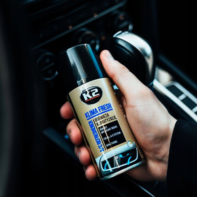 K2 KLIMA FRESH ODGRZYBIACZ KLIMATYZACJI LEMON ŚRODEK DO DEZYNFEKCJI