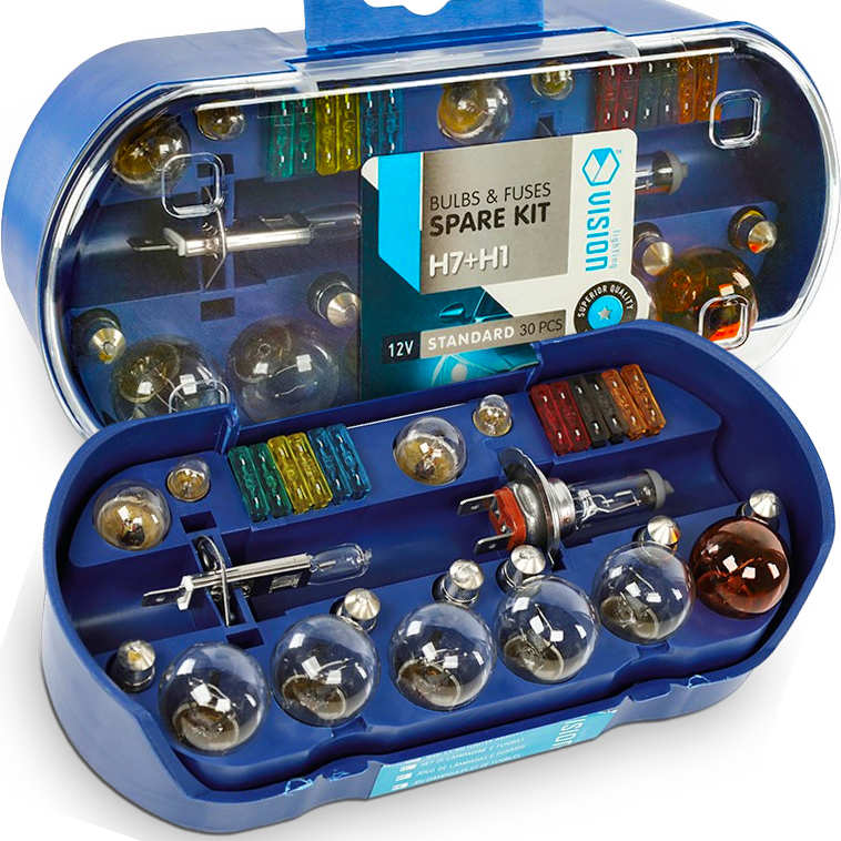 GAŚNICA 1KG TRÓJKĄT APTECZKA KAMIZELKA ZESTAW ŻARÓWEK ZAPASOWYCH TORBA