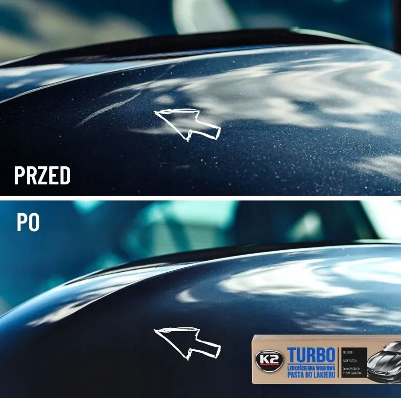 ZESTAW GĄBEK DO POLEROWANIA LAKIERU PAD + PASTA K2