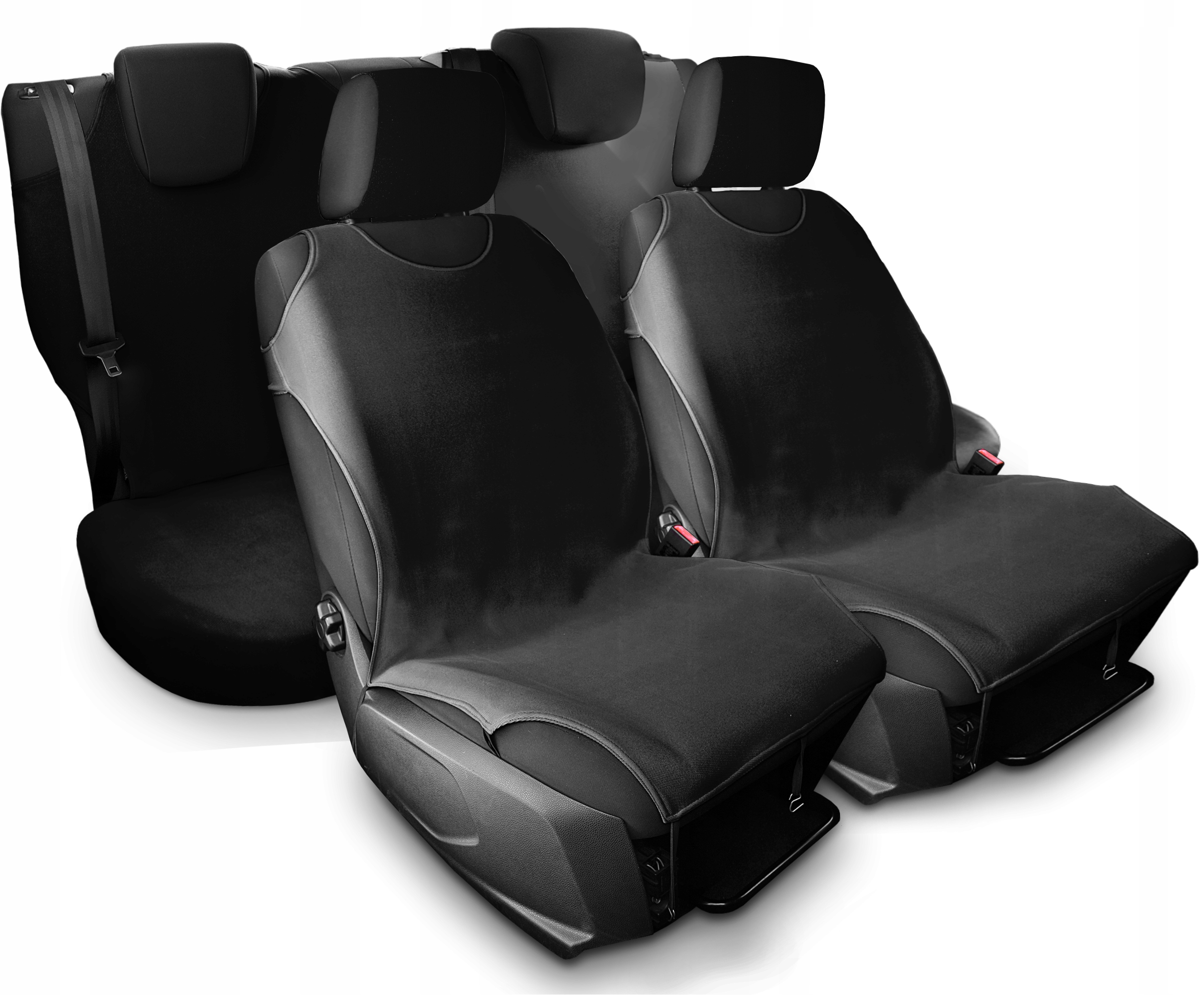 KOSZULKI POKROWCE SAMOCHODOWE TYŁ PRZÓD 7 KOLORÓW