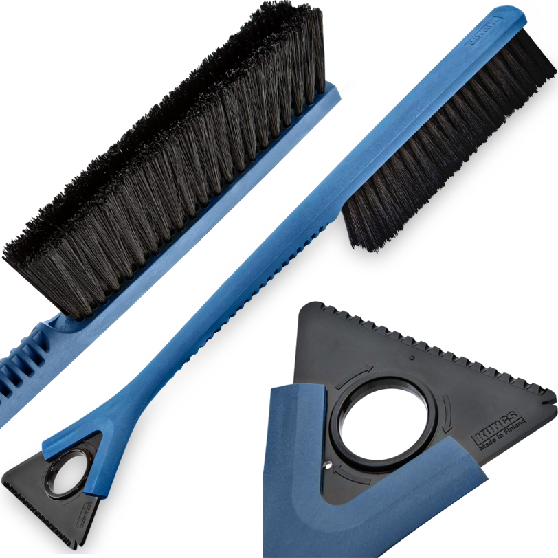 OSŁONA Mata Antyszronowa Aluminiowa 100x200cm Skrobaczka Ze Szczotką Kungs