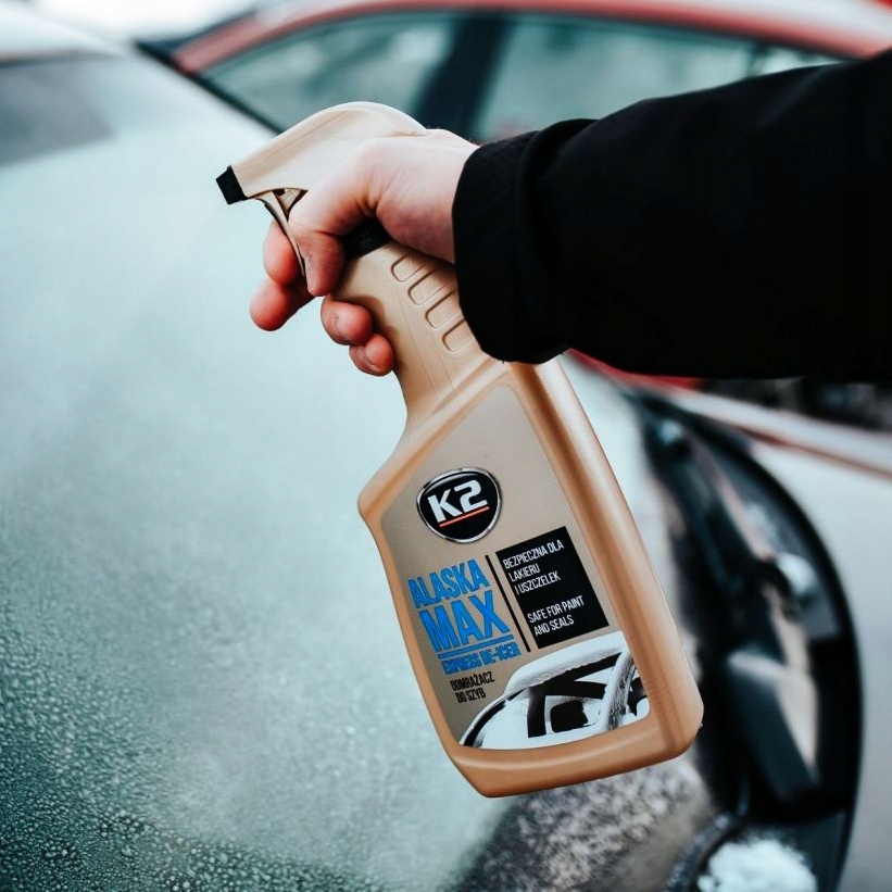 K2 ALASKA ODMRAŻACZ DO SZYB -70C ATOMIZER 700ml MOCNY DO LODU SZRONU