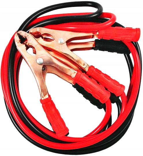 KABLE PRZEWODY ROZRUCHOWE 900A 6 METRÓW SOLIDNE