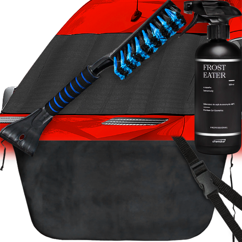 MATA NA SZYBĘ BUS SZCZOTKO SKROBACZKA 65CM ODMRAŻACZ DO SZYB LODU -60°C