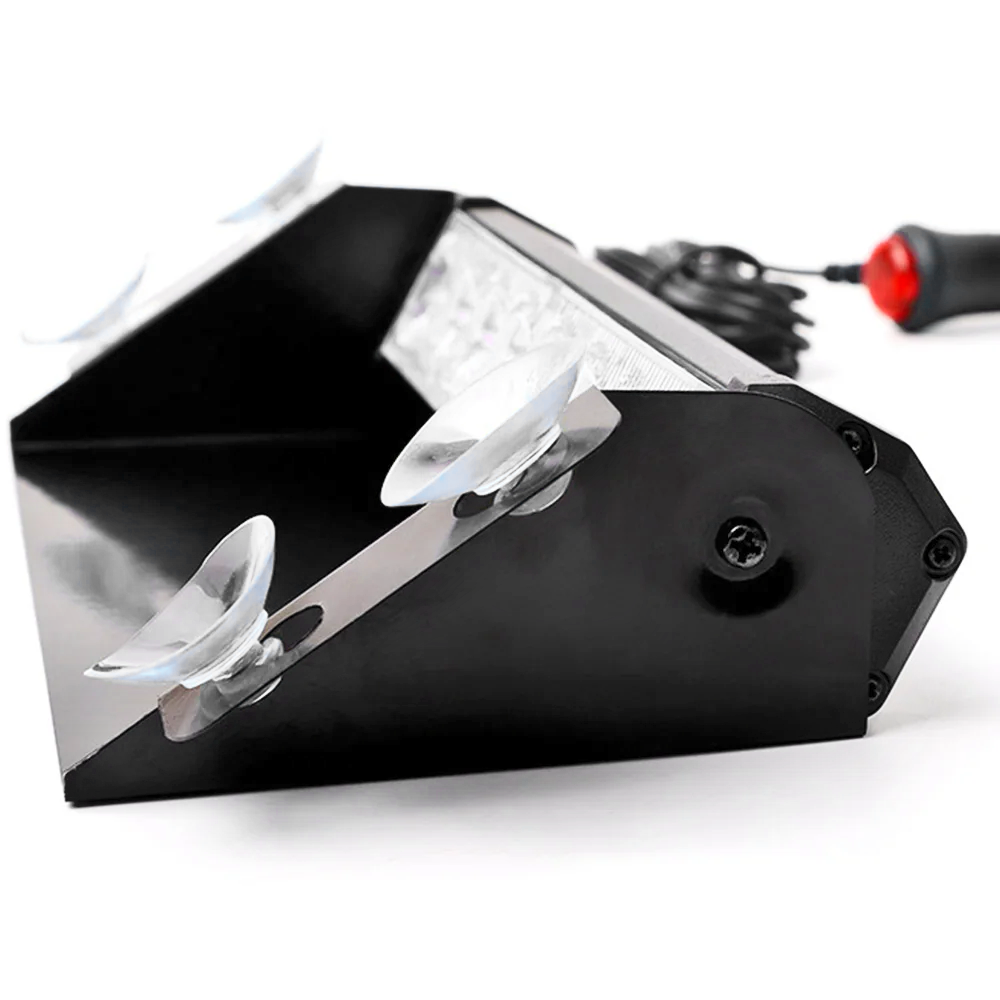 STROBOSKOPY POMARAŃCZOWE LAMPY OSTRZEGAWCZE NA SZYBĘ STROBOSKOP PRZYSSAWKA