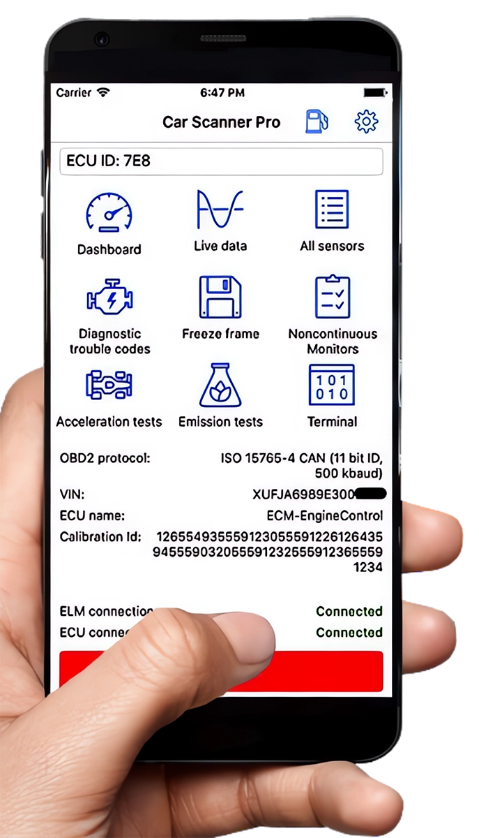 Interfejs Diagnostyczny Vgate iCar Pro BT3.0 OBD2 ELM327 Kasowanie Błędów