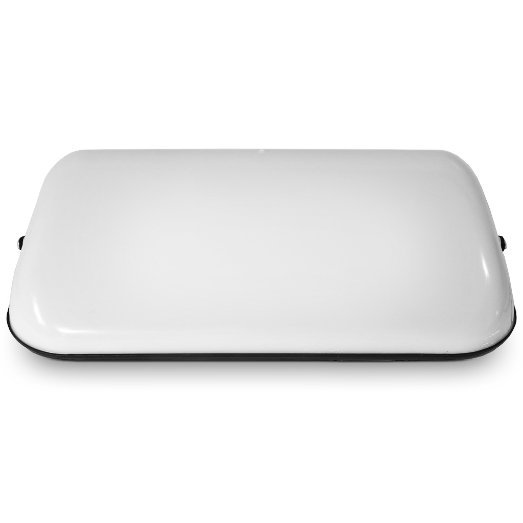 LAMPA TAXI LED BIAŁA KOGUT SYGNALIZATOR GAPA NA MAGNES Z WTYCZKĄ