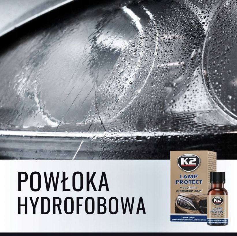 K2 LAMP PROTECT POWŁOKA OCHRONNA DO LAMP POWŁOKA APLIKATOR CHUSTECZKA