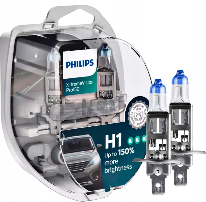 Philips Żarówki H1 X-Treme Vision Pro150 +150%
