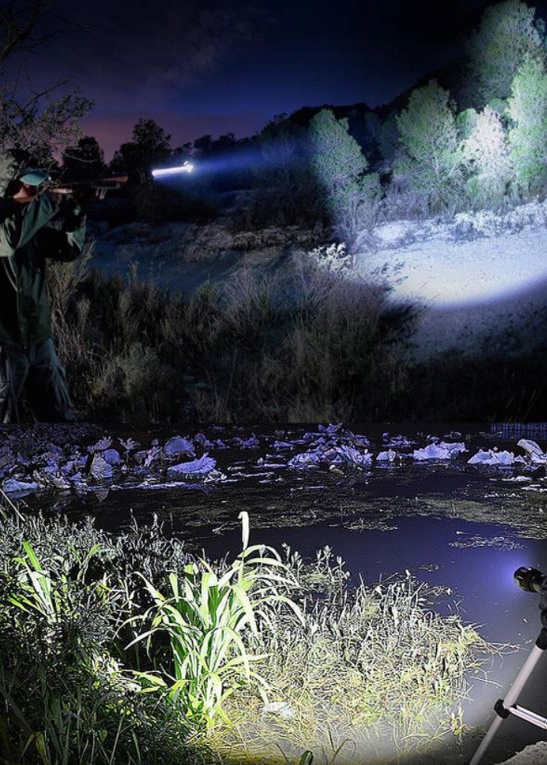 LATARKA LED SZPERACZ XM-L T6 ZOOM