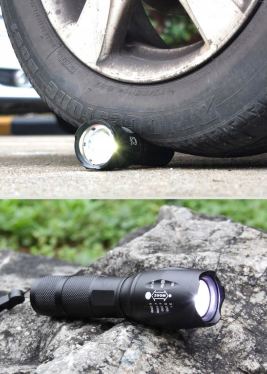 LATARKA LED SZPERACZ XM-L T6 ZOOM