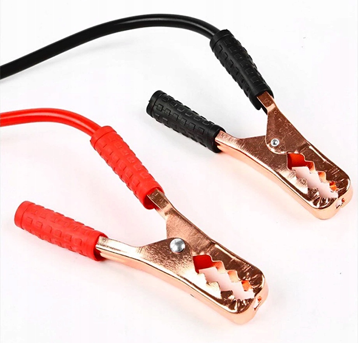 SOLIDNE KABLE PRZEWODY ROZRUCHOWE 800A 6M STARTOWE GRUBE POKROWIEC ETUI