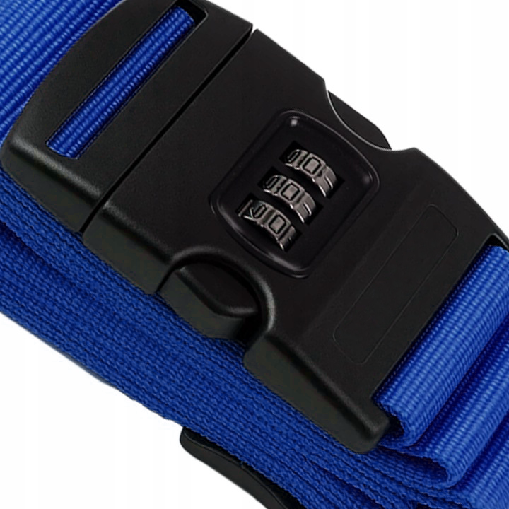 PAS ZABEZPIECZAJĄCY KOD SZYFR DO WALIZKI TORBY BAGAŻU PASEK IDENTYFIKATOR