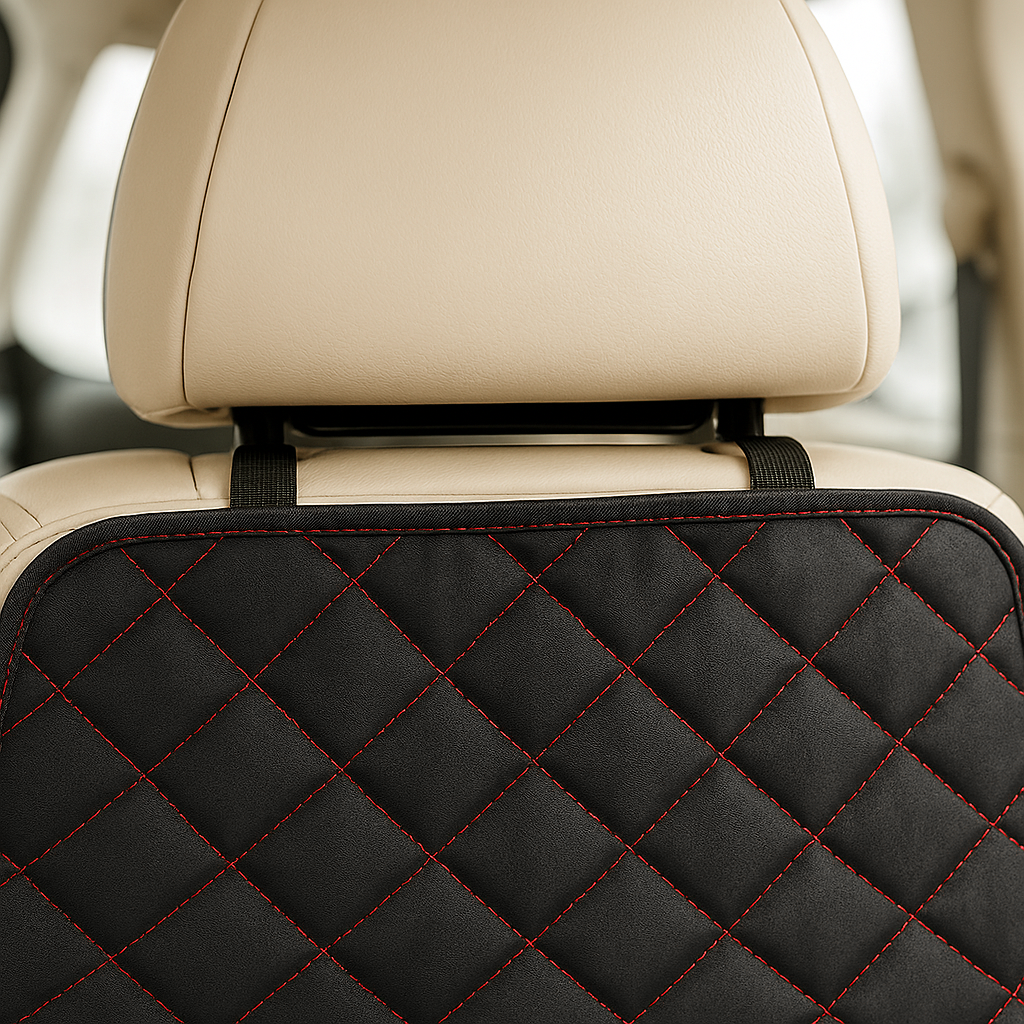 OSŁONA NA TYŁ FOTELA SAMOCHODOWEGO POKROWIEC FOTEL OCHRANIACZ TYŁU OPARCIE