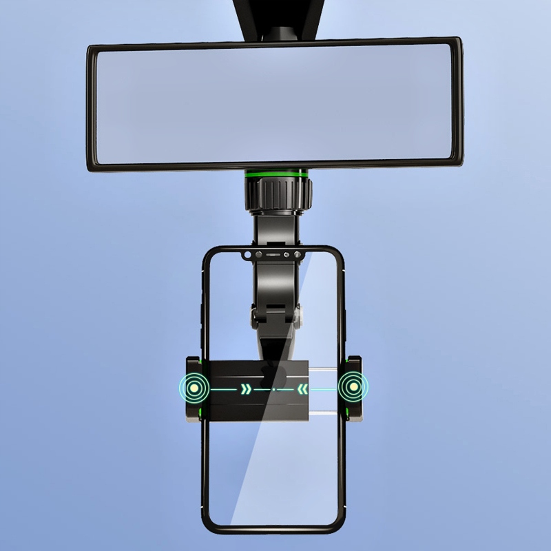 UCHWYT NA LUSTERKO WSTECZNE DO SMARTFONA REGULACJA