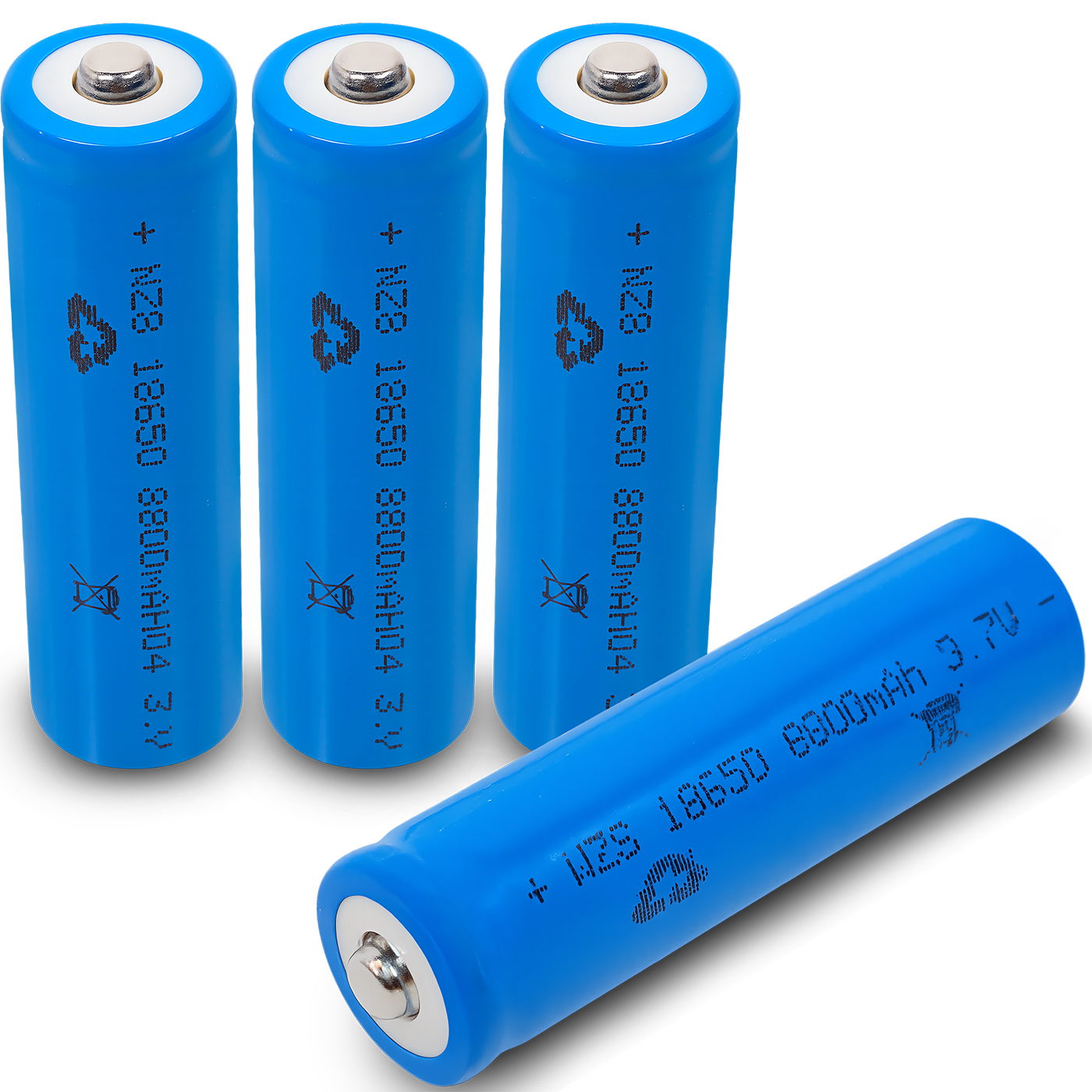 4X AKUMULATOR 18650 Bateria 8800 mAh Li-ion 3,7V Ogniwo DO LATARKI CZOŁÓWKI