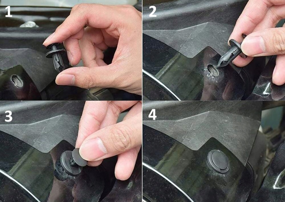 KOŁKI SPINKI KLIPSY SAMOCHODOWE DO TAPICERKI