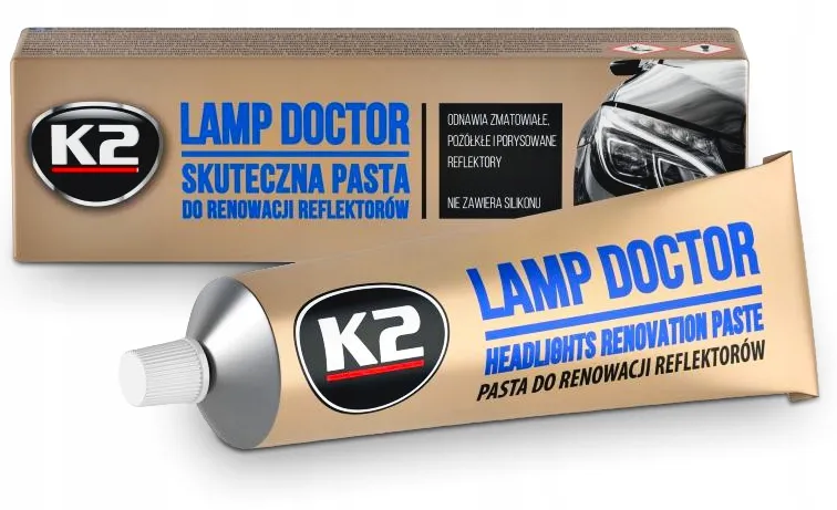 ZESTAW PAD PASTA DO POLEROWANIA LAMP REFLEKTORÓW
