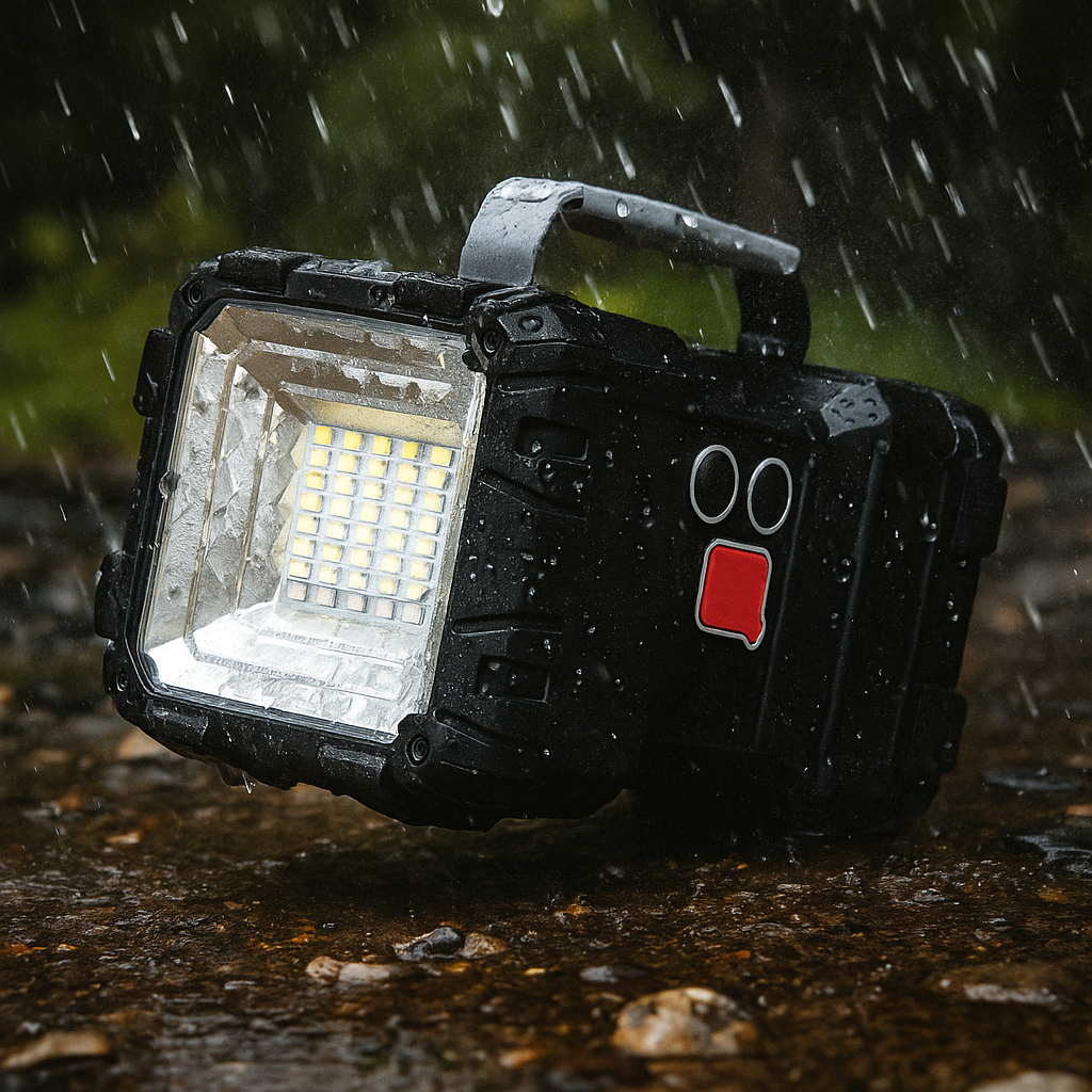 SZPERACZ LATARKA AKUMULATOROWA POWERBANK LED