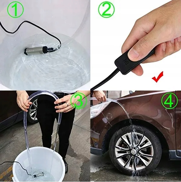 POMPKA POMPA DO PALIWA WODY ROPY 12V ELEKTRYCZNA