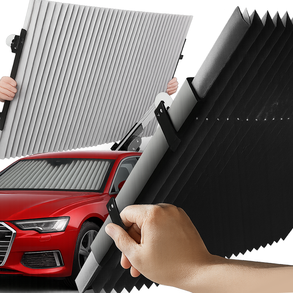 Roleta Żaluzja Przeciwsłoneczna Harmonijka 150x65