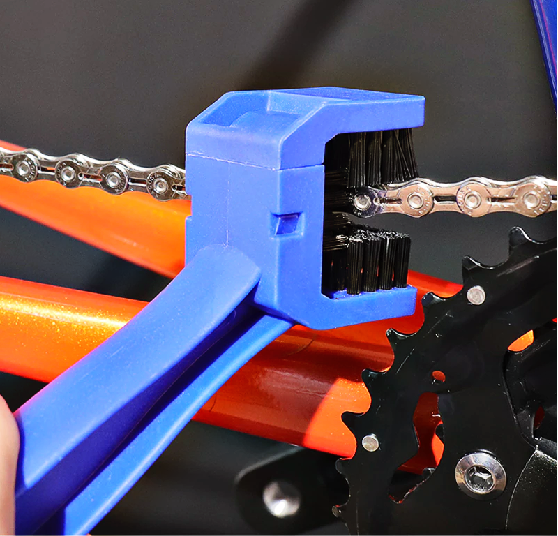 2X MANNOL SMAR DO ŁAŃCUCHA ROWEROWEGO MOTOCYKLOWEGO SZCZOTKA DO CZYSZCZENIA