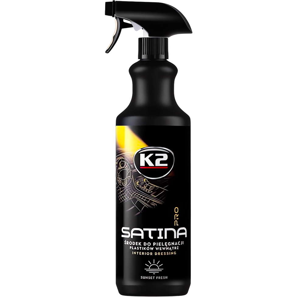 K2 Zestaw Detailingowy Satina Purio Velor Nuta Pędzelek Szczotka Ściereczki