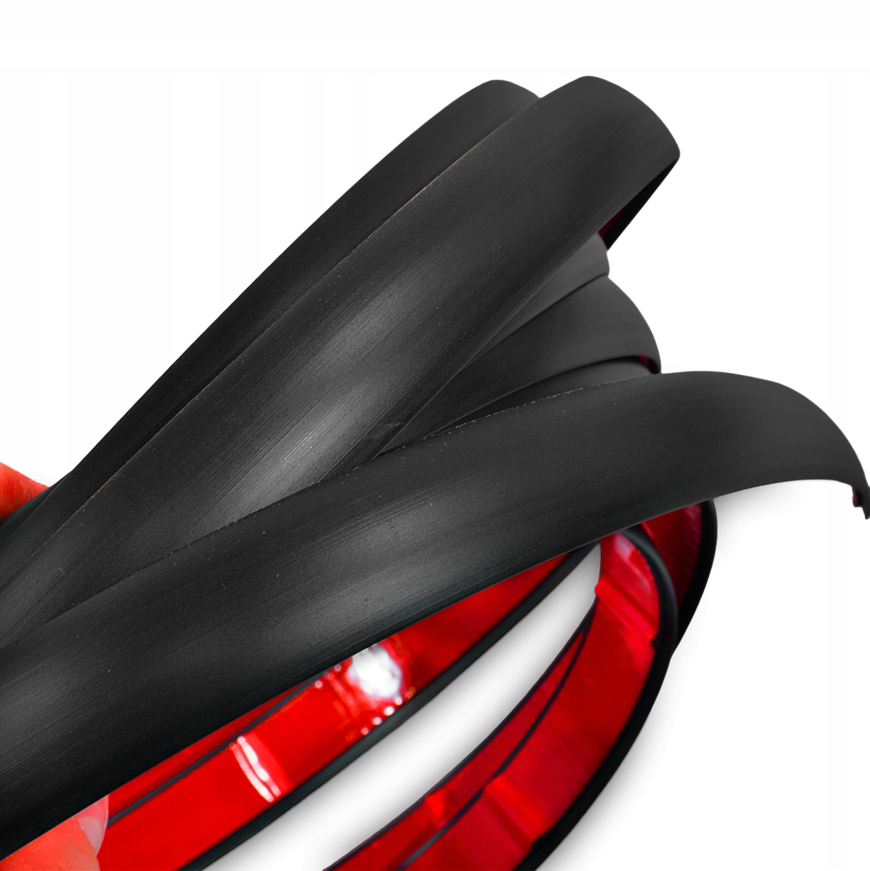 LISTWA BOCZNA SAMOPRZYLEPNA OZDOBNA CZARNA 12MM