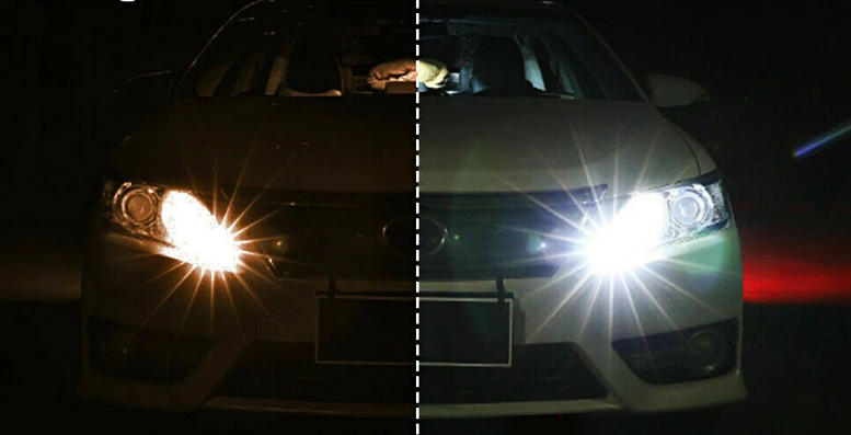 Żarówki Osram H11 Cool Blue Boost 5500K Białe + W5W Clear LED + Rękawiczki