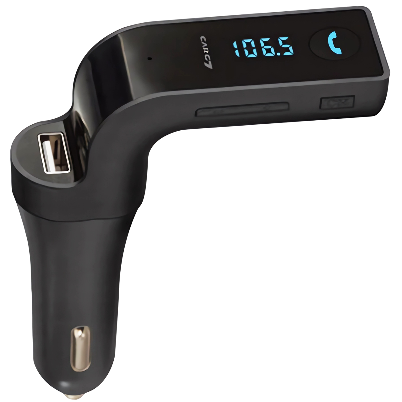 Transmiter FM Samochodowy USB MP3 Bluetooth Ładowark microSD LCD