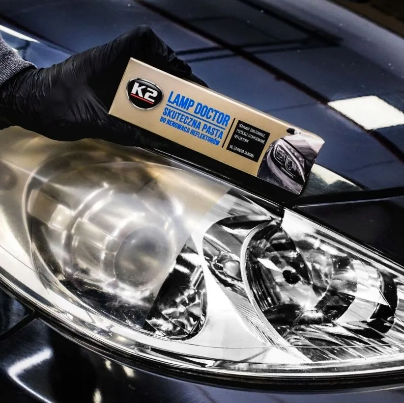 ZESTAW PAD PASTA DO POLEROWANIA LAMP REFLEKTORÓW