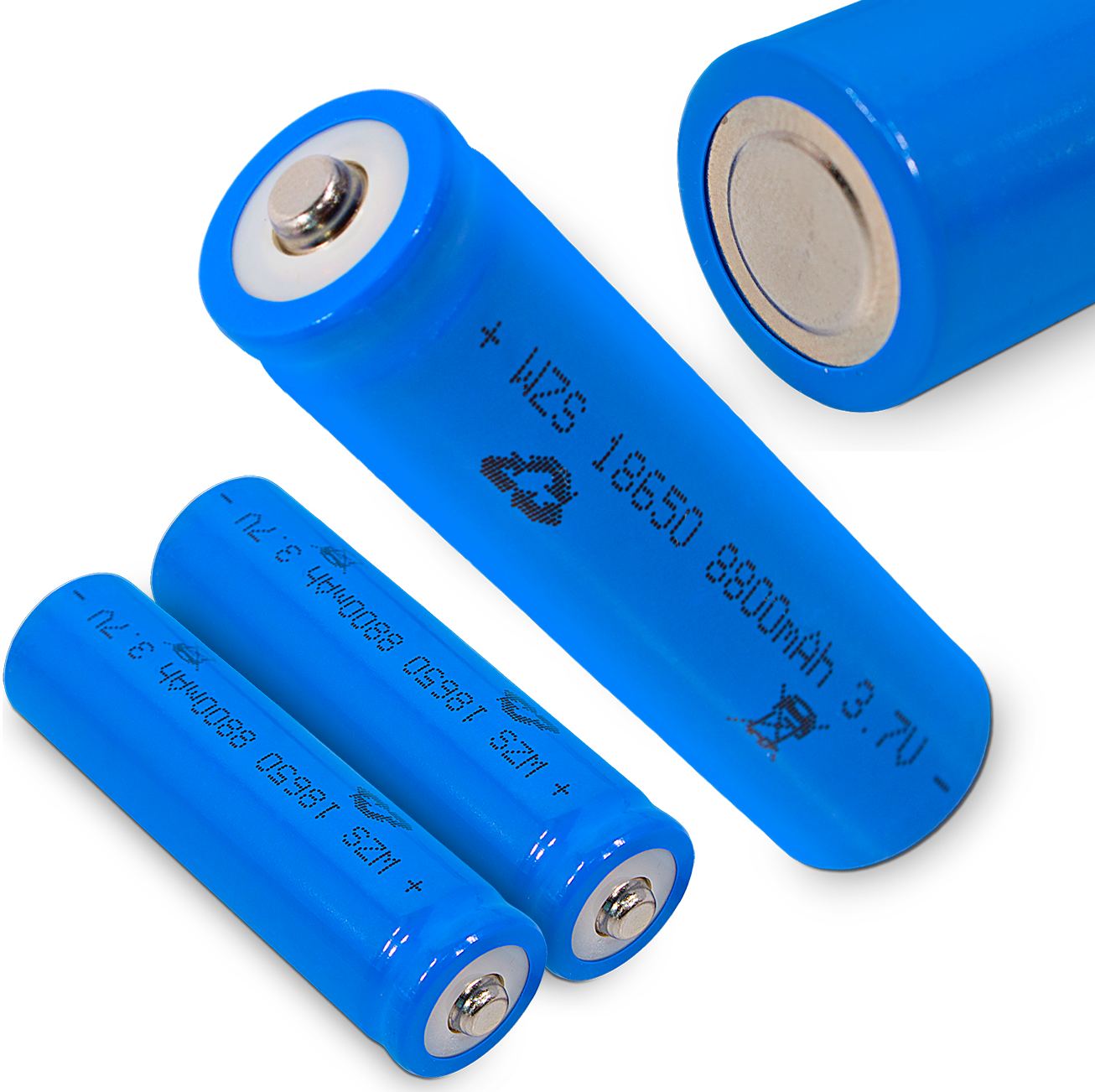 4X AKUMULATOR 18650 Bateria 8800 mAh Li-ion 3,7V Ogniwo DO LATARKI CZOŁÓWKI