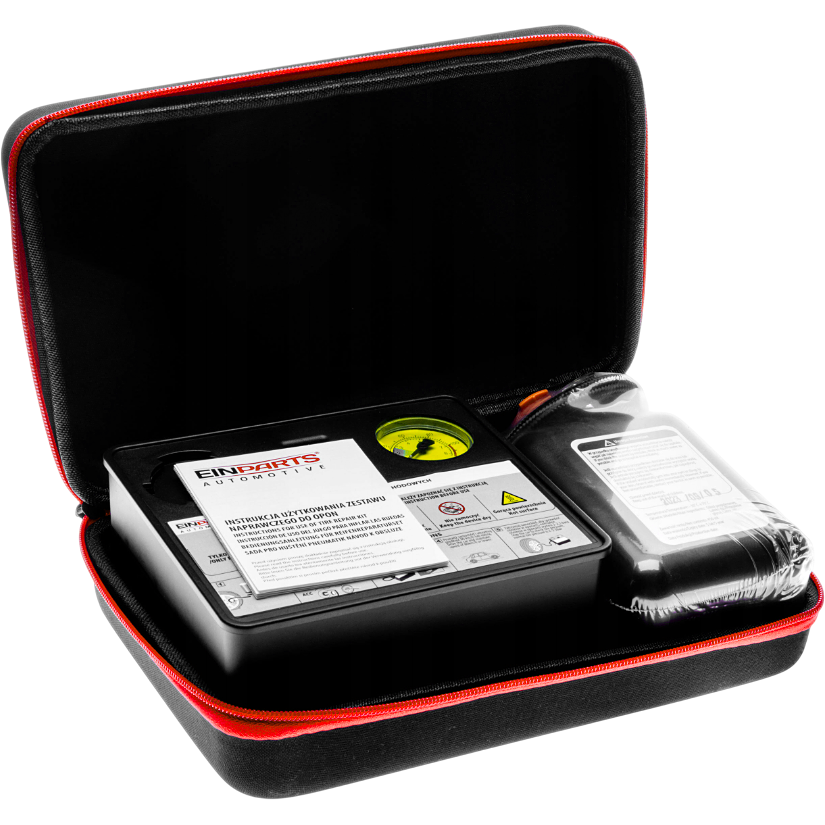 ZESTAW NAPRAWCZY DO OPON KÓŁ PŁYNNA DOJAZDÓWKA USZCZELNIACZ 450ml KOMPRESOR